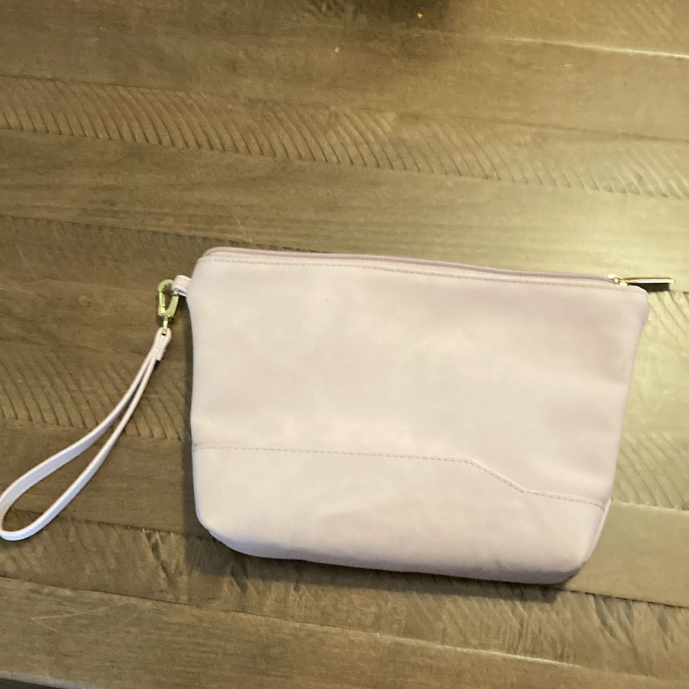 Elegant Mauve Wristlet Clutch